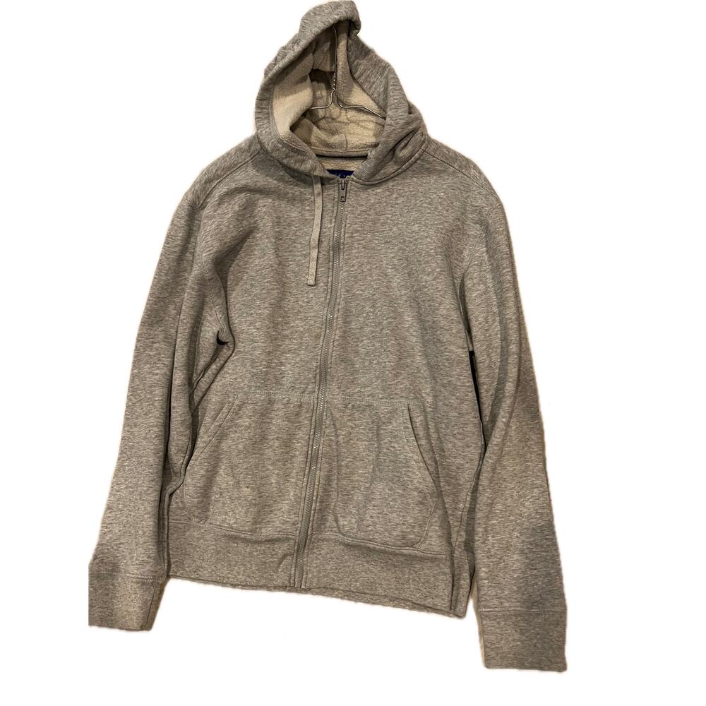 Simply Styled Gray Full Zip Hoodie Mens M